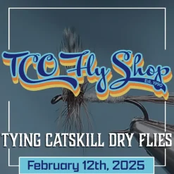 Fly Fishing^ TCO Fly Tying Class: Catskill Dry Flies with Sam Reibman - Your Premium Fishing Gear Store Rods Lines Baits Accessories