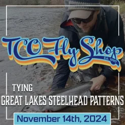 Fly Fishing^ TCO Fly Tying Class: Great Lakes Steelhead Patterns with John Parisi - Your Premium Fishing Gear Store Rods Lines Baits Accessories