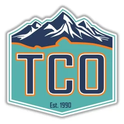 Fishing Line^ TCO Sticker - Crest Logo - Your Premium Fishing Gear Store Rods Lines Baits Accessories