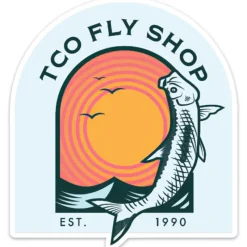 Fishing Line^ TCO Sticker Jumping Tarpon - Your Premium Fishing Gear Store Rods Lines Baits Accessories
