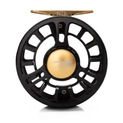 Fly Fishing^ TFO NTR Fly Reel Black & Gold - Your Premium Fishing Gear Store Rods Lines Baits Accessories