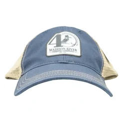 Shop All^ 40th Logo 111 Trucker Navy/Khaki - Your Premium Fishing Gear Store Rods Lines Baits Accessories