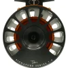 Fishing Line^ Tibor Signature Series Reel 7-8 Custom Frost Black with Orange Hub - Your Premium Fishing Gear Store Rods Lines Baits Accessories