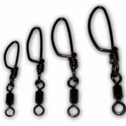 Fishing Line^ Tsunami Stainless Steel Rolling Swivel With Tournament Snap 100 Pack - Your Premium Fishing Gear Store Rods Lines Baits Accessories