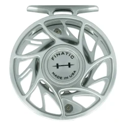 Fly Fishing^ USED Hatch Finatic 4 Plus Clear/Black Fly Reel - Your Premium Fishing Gear Store Rods Lines Baits Accessories