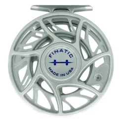 Fly Fishing^ USED Hatch Finatic 7 Plus Clear Blue Fly Reel - Your Premium Fishing Gear Store Rods Lines Baits Accessories
