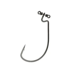 Fishing Line^ VMC Spin Shot SSWG #3/0 BNPP Bass Wide Gap 4 per pack Black Nickel Hooks - Your Premium Fishing Gear Store Rods Lines Baits Accessories