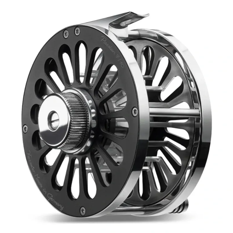 Fly Fishing^ Vosseler Passion Aluminium Reel 9/10 Black - Your Premium Fishing Gear Store Rods Lines Baits Accessories