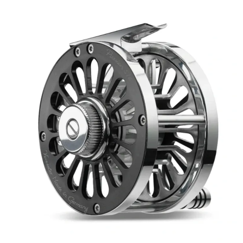 Fly Fishing^ Vosseler Passion Aluminium Reel 5/6 Black - Your Premium Fishing Gear Store Rods Lines Baits Accessories