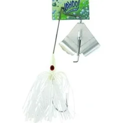 Bait^ Wahoo Buzz Bait, 1/4 oz, 4/0 Hook, White 6 PACK LOT - Your Premium Fishing Gear Store Rods Lines Baits Accessories