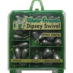 Fishing Line^ Water Gremlin Dipsey Swivel Sinkers - Your Premium Fishing Gear Store Rods Lines Baits Accessories