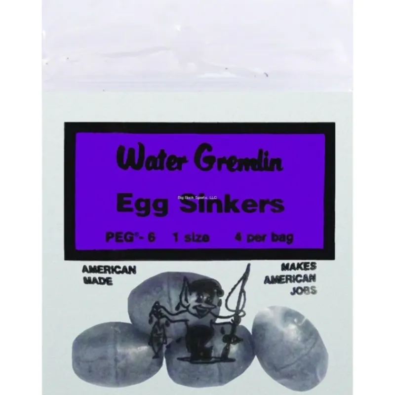Bait^ Water Gremlin Egg Sinker - Your Premium Fishing Gear Store Rods Lines Baits Accessories