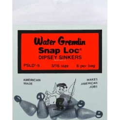 Fishing Line^ Water Gremlin Snap-Loc Dipsey Swivel Sinker, 3/16oz - Your Premium Fishing Gear Store Rods Lines Baits Accessories