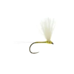 Fly Fishing^ Weiss CDC Yellow Sulpher Barbless - Your Premium Fishing Gear Store Rods Lines Baits Accessories