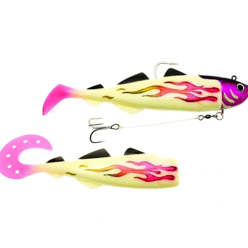 Bait^ Westin MM26704 Curly Tail Heavy Crazy Daisy Swimbait Cod Halibut 14oz Jig Lure - Your Premium Fishing Gear Store Rods Lines Baits Accessories