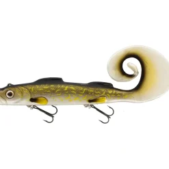 Bait^ Westin MonsterTeez Curl Tail Swimbait 9 7/8" Natural Pike - Your Premium Fishing Gear Store Rods Lines Baits Accessories