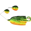 Bait^ Westin MonsterVibe Spinnerbait, Colorado, 2 5/16 oz, Crazy Firetiger - Your Premium Fishing Gear Store Rods Lines Baits Accessories