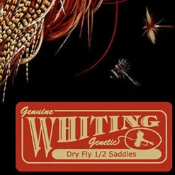 Fly Fishing^ Whiting 1/2 Saddle Bronze - Your Premium Fishing Gear Store Rods Lines Baits Accessories
