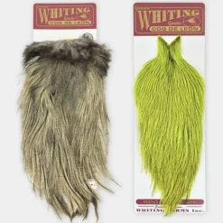 Fly Fishing^ Whiting Coq de Leon Bronze Saddle - Your Premium Fishing Gear Store Rods Lines Baits Accessories