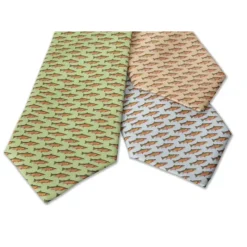 Fly Fishing^ Winston Trout School Silk Tie - Your Premium Fishing Gear Store Rods Lines Baits Accessories