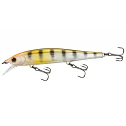 Bait^ Yo-Zuri 3DB Jerkbait 110 (SP) 110MM 4 3/8" Ghost Perch - Your Premium Fishing Gear Store Rods Lines Baits Accessories