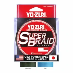 Fishing Line^ Yo-Zuri SuperBraid Braided PE Line [10-80lb, 150-300yd, 3-Colors] - Your Premium Fishing Gear Store Rods Lines Baits Accessories