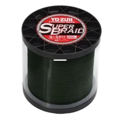 Fishing Line^ Yo-Zuri SuperBraid Braided Line, 3000yd, Dark Green - Your Premium Fishing Gear Store Rods Lines Baits Accessories