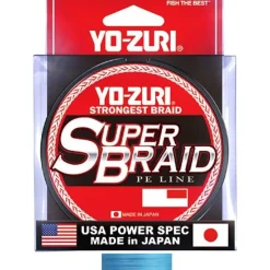 Fishing Line^ Yo-Zuri SuperBraid Line 50lb 150yd Blue - Your Premium Fishing Gear Store Rods Lines Baits Accessories