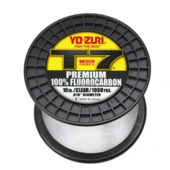 Fishing Line^ Yo-Zuri T-7 Premium Fluorocarbon Line (6lb-25lb, 1000yd, Clear) - Your Premium Fishing Gear Store Rods Lines Baits Accessories