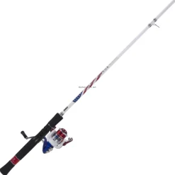 Fishing Line^ Zebco FOHS20602MA.NS4 Fold of Honor Spinning combo 6' 2pc, Med - Your Premium Fishing Gear Store Rods Lines Baits Accessories